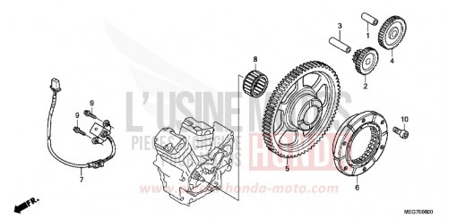 STARTING CLUTCH VT750CSC de 2012